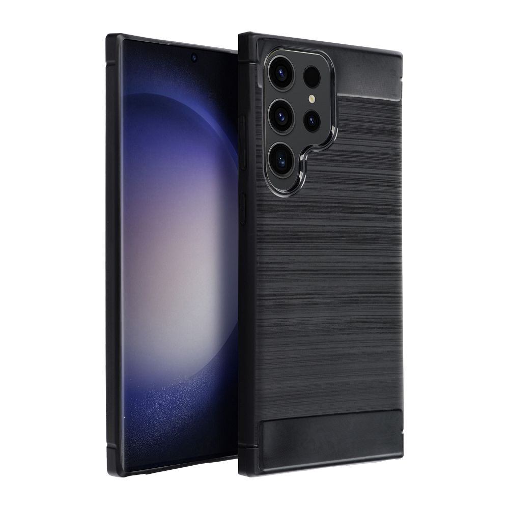 JELLY CASE CARBON SAMSUNG A55 5G čierne zadné púzdro na mobilný telefón