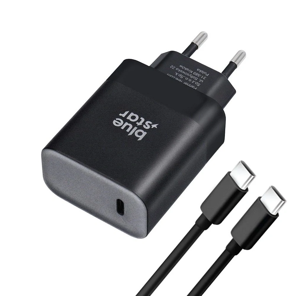 Blue Star TFB-TC-45WPD 45W nabíjačka sieťová + kábel na koncovku typ C - typ C universal