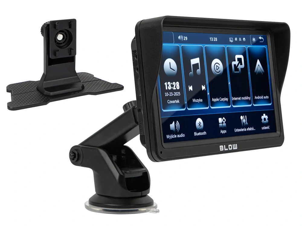 BLOW 78-456 Auto multimediálna stanica s Apple CarPlay a Android Auto CarPlay5.0 7"
