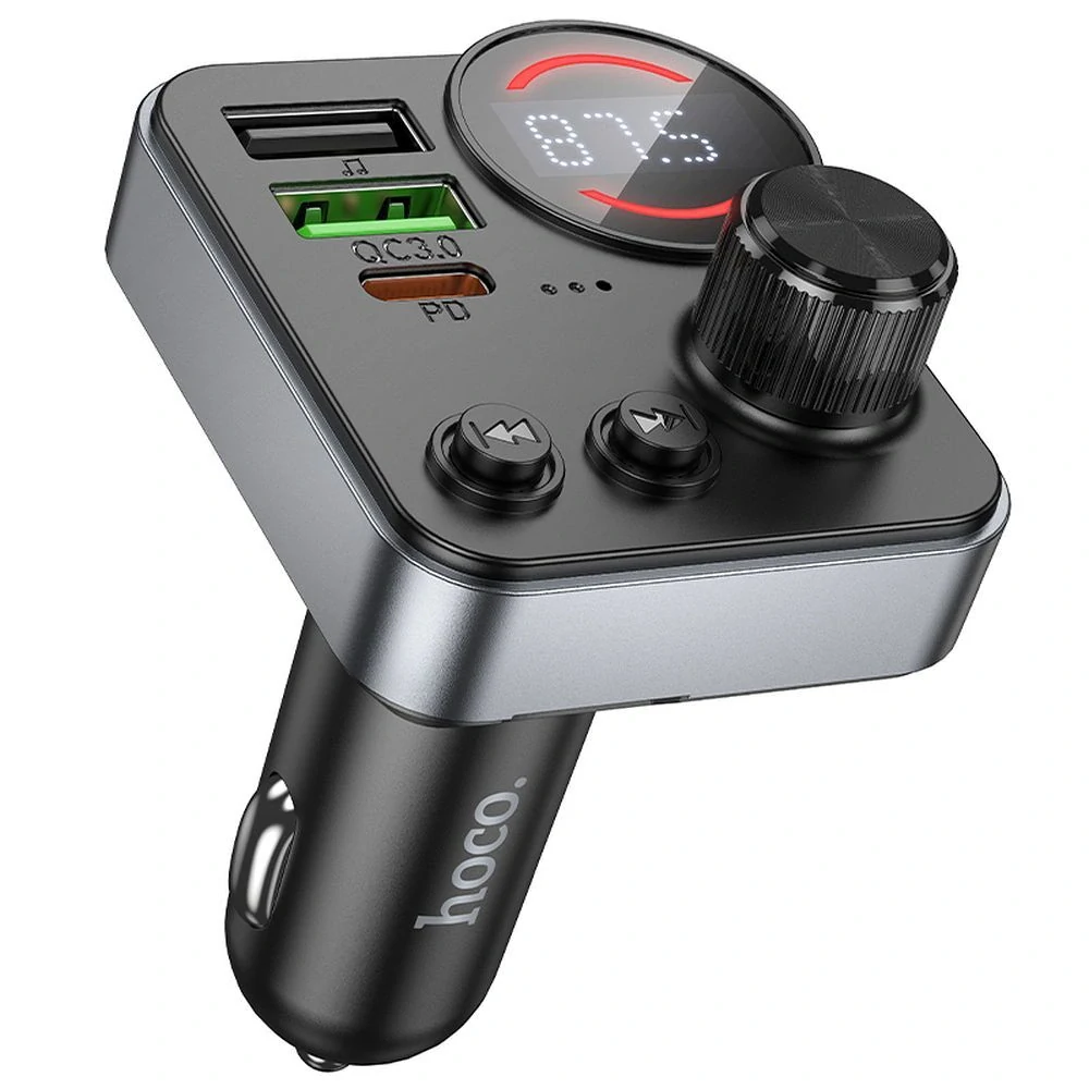 HOCO E86 48W Transmitter FM s autonabíjačkou