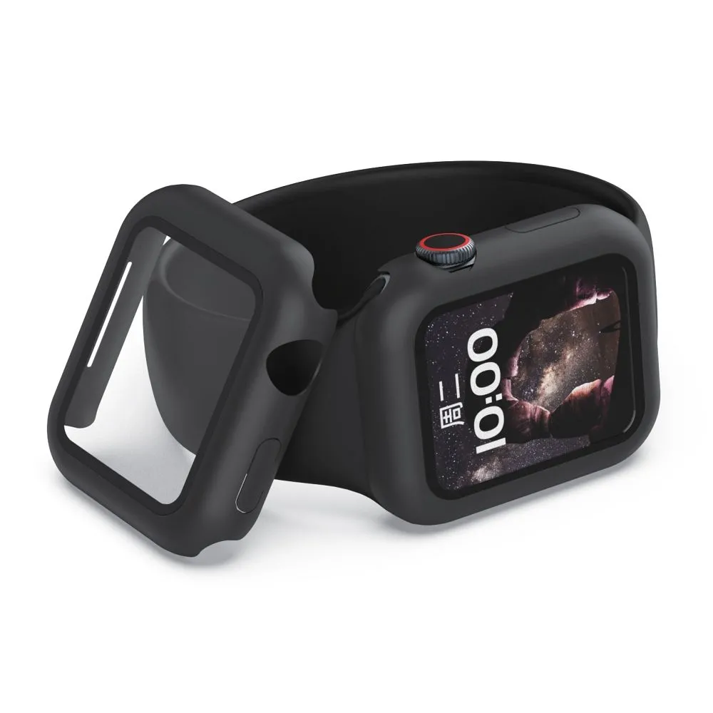 X-ONE DROPGUARD Apple Watch 7/8 45mm čierne Ochranné puzdro na smart watch