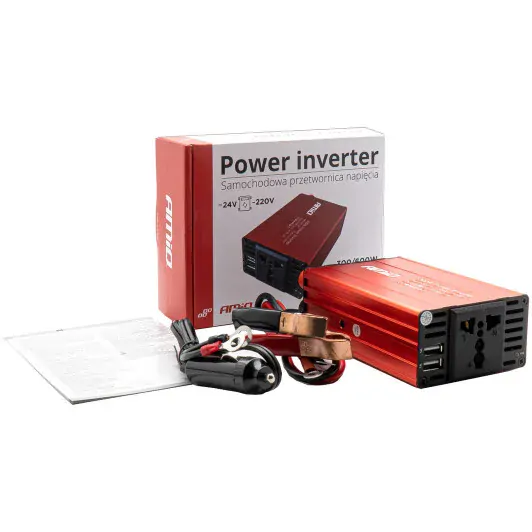 AMiO 24V/230V 300W/600W 2xUSB PI04 02471