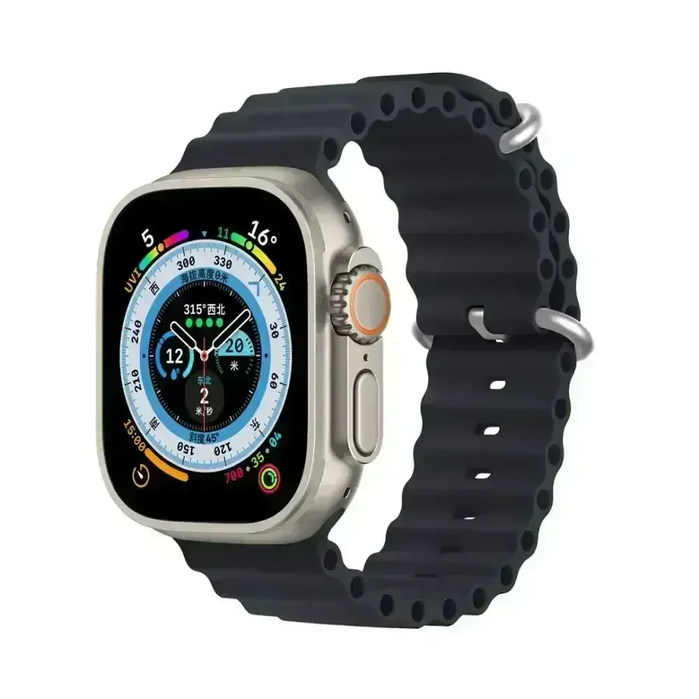 DUX DUCIS OCEAN WAVE APPLE WATCH 38/40/41mm grafitové univerzálny remienok na smart watch