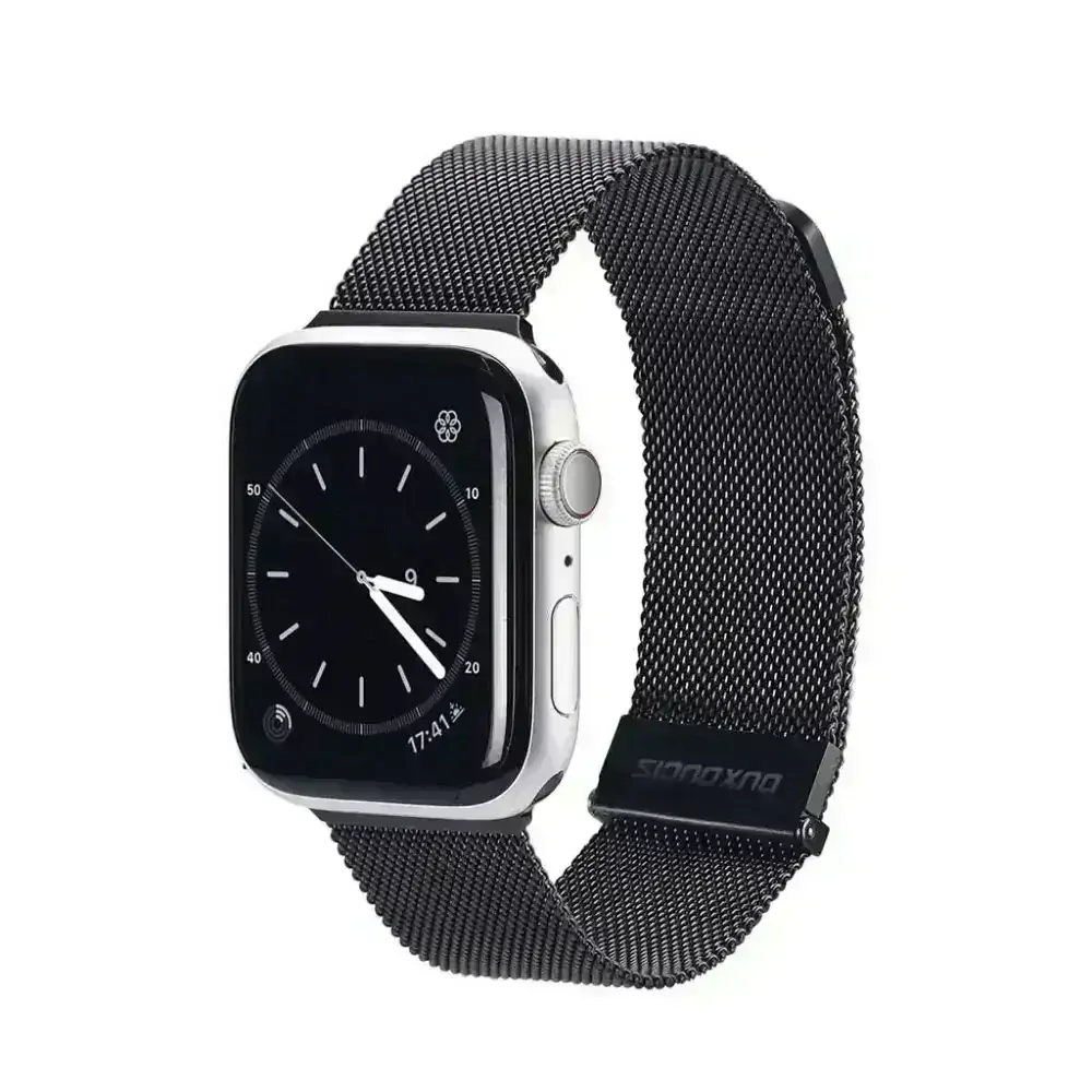 DUX DUCIS MILANESE APPLE WATCH 38/40/41mm čierne univerzálny remienok na smart watch