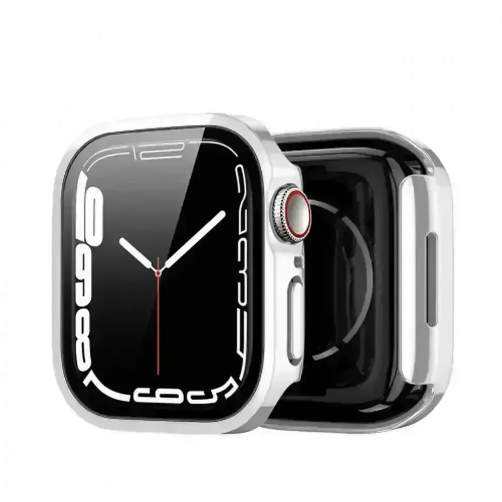 DUX DUCIS HAMO APPLE WATCH Series 7/8 45mm strieborné Ochranné puzdro na smart watch