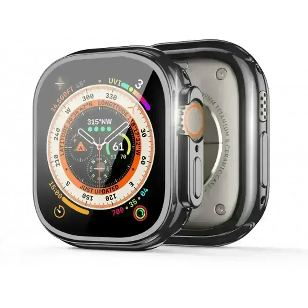 DUX DUCIS SAMO APPLE WATCH Series Ultra 49mm čierne Ochranné puzdro na smart watch
