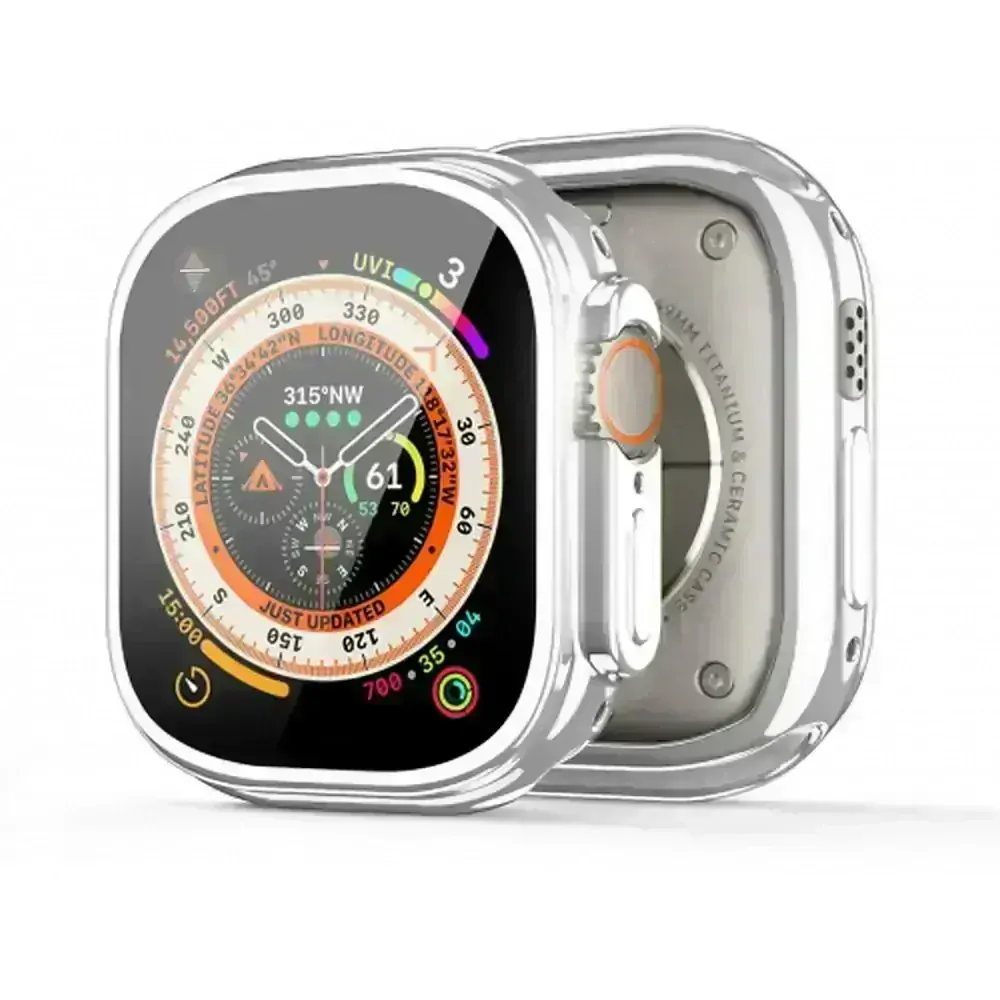 DUX DUCIS SAMO APPLE WATCH Series Ultra 49mm strieborné Ochranné puzdro na smart watch