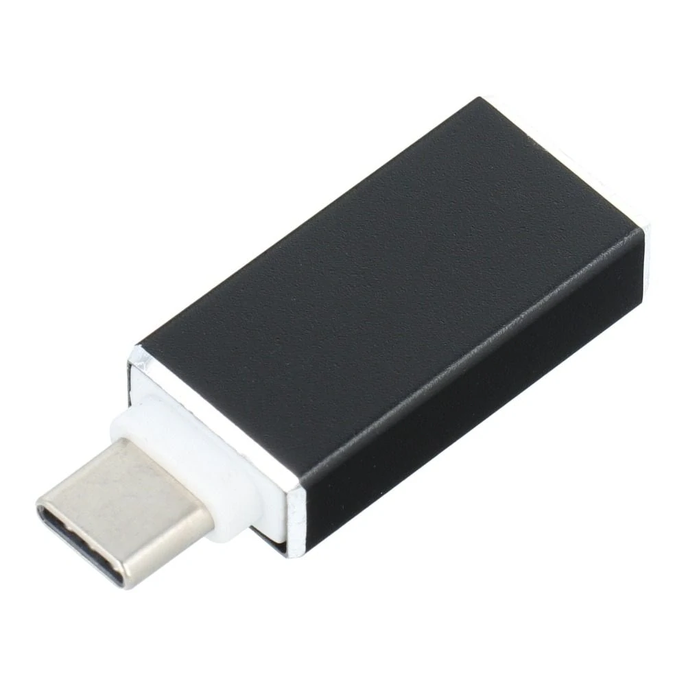 A-OTG-U-T 0052 na koncovku USB-A-TYP C redukcia OTG čierny