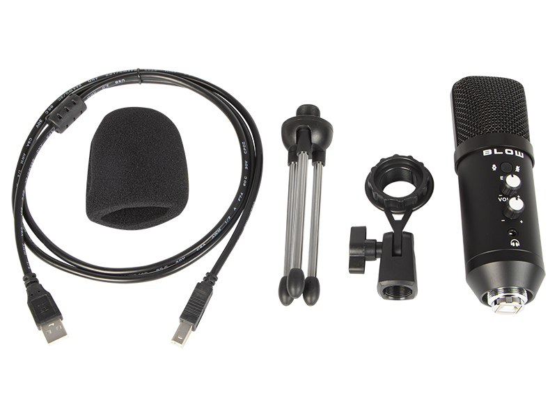 Blow 33-051# Štúdiový mikrofón so statívom