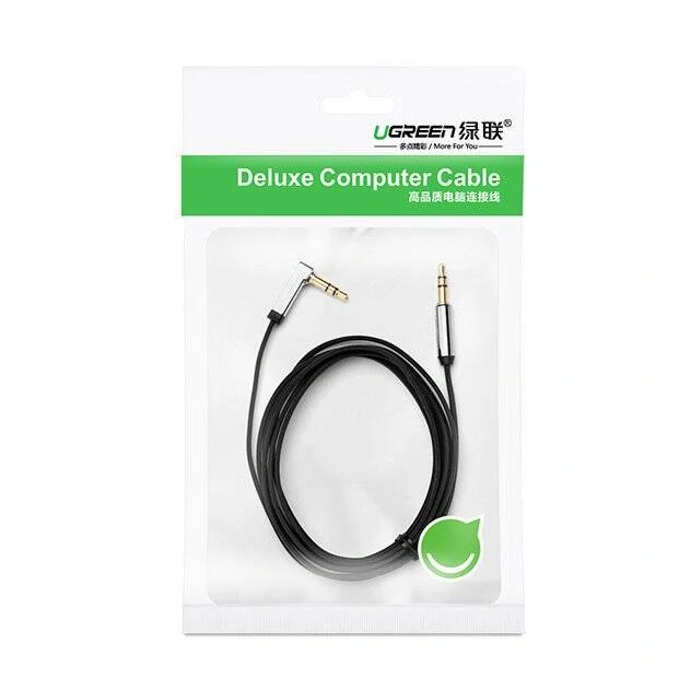 Ugreen AV119 AUX 3,5mm - AUX 3,5mm 90°