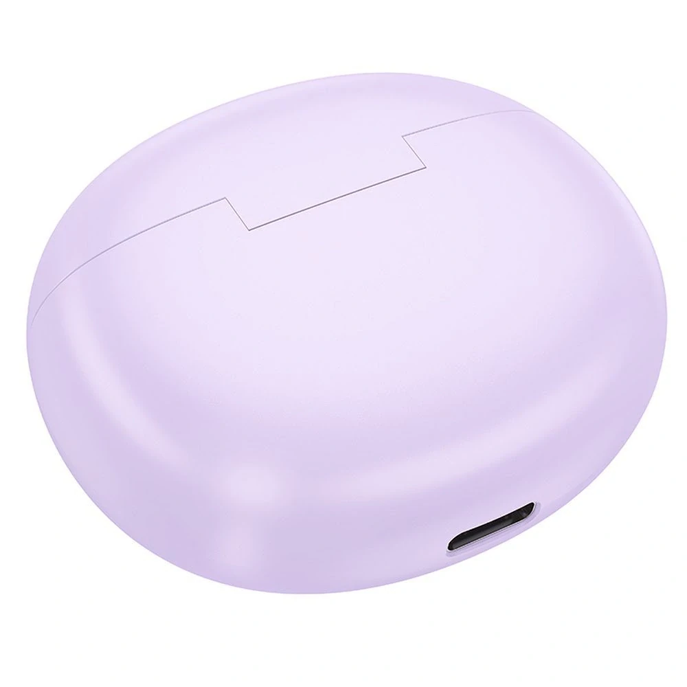 HOCO bezdrôtové slúchadlá / bluetooth stereo TWS June EW61 fialové
