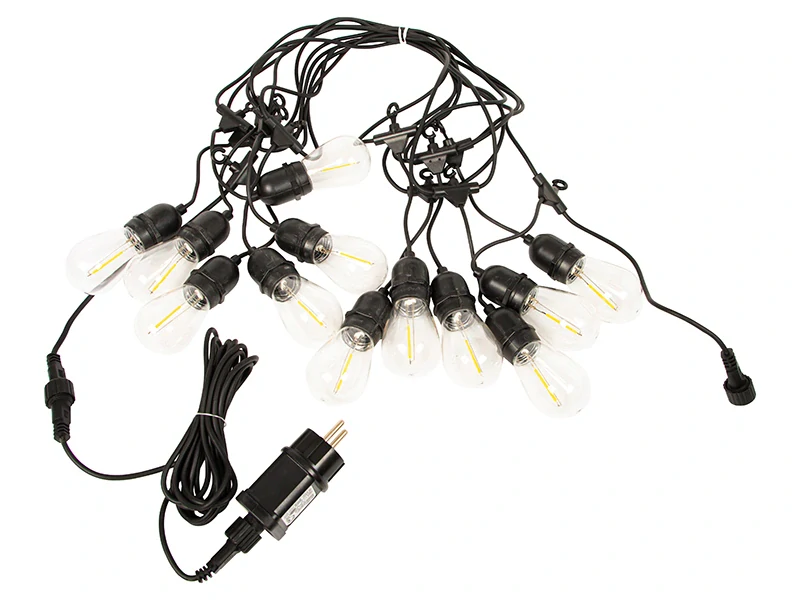 BLOW GS-02 Záhradné girlandové žiarovky 12 LED 230V