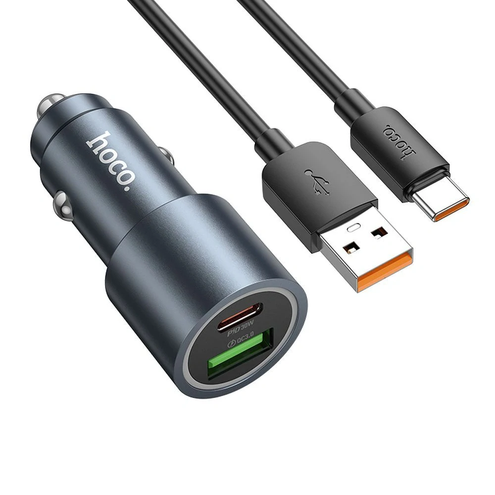HOCO Z60 48W QC 3.0 čierna + kábel typ C