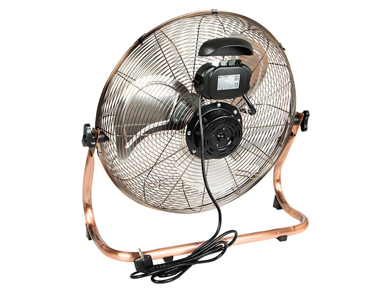 Ventilátor podlahový 45cm BLOW 44-650 200W medený