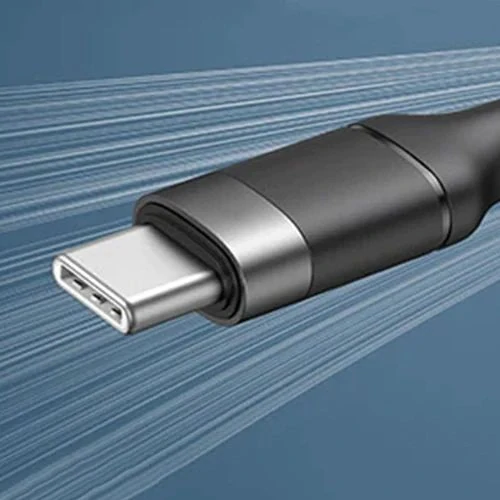 Kábel VEGER CC02 typ C-typ C, 1,5m 100W čierny