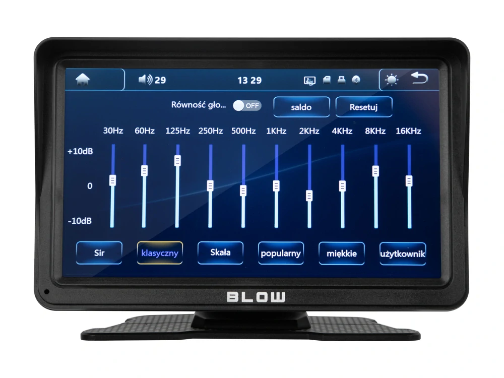 BLOW 78-456 Auto multimediálna stanica s Apple CarPlay a Android Auto CarPlay5.0 7"
