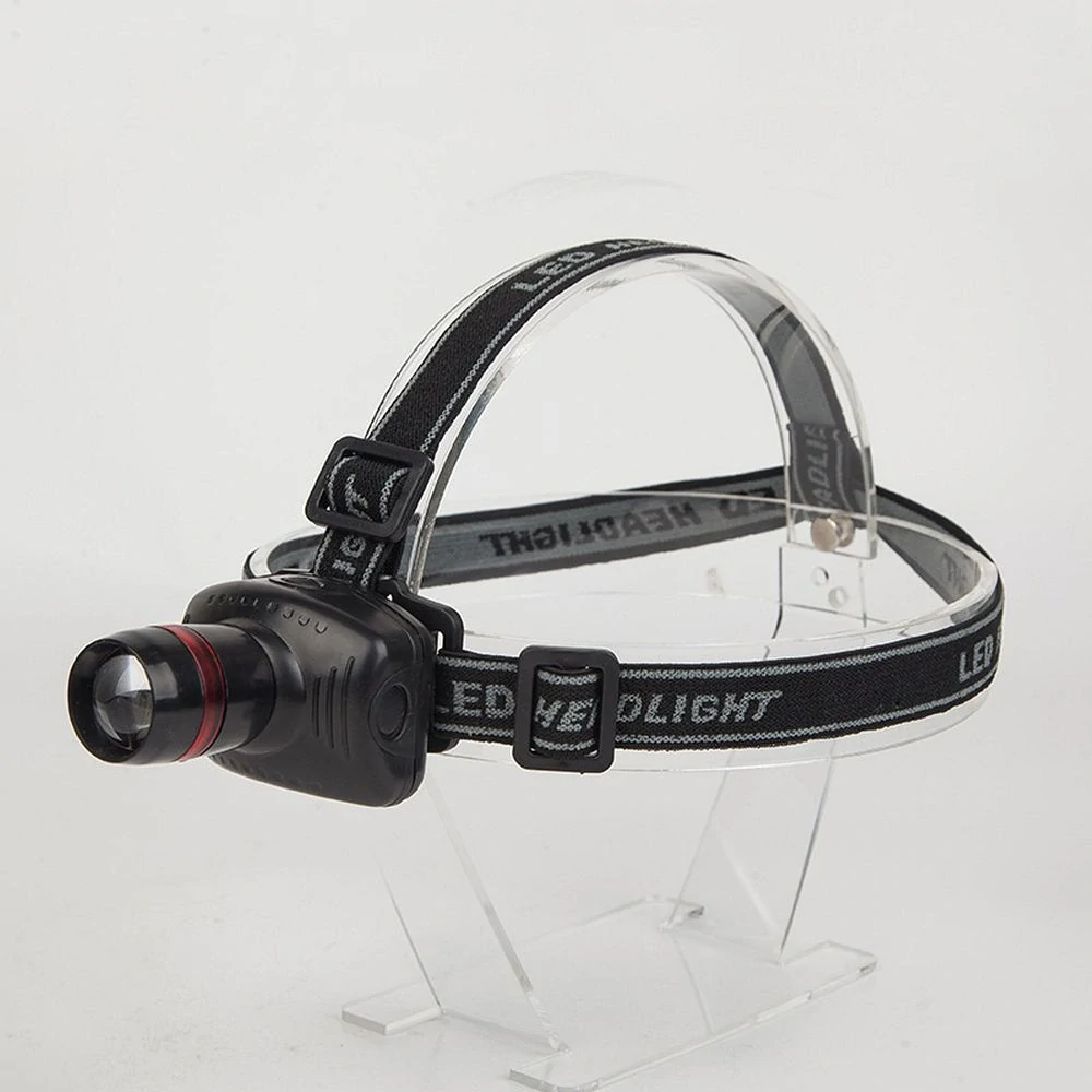 HFL 0083 LED ZOOM 3W čierna multifunkčná čelovka