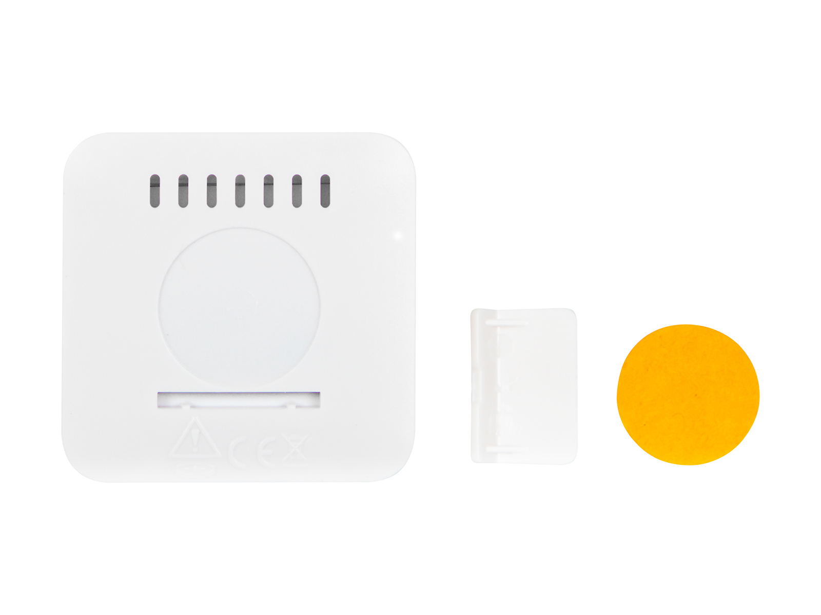 Izbový teplomer s vlhkomerom biely BLOW