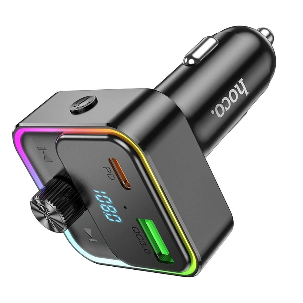 HOCO E81 30W Transmitter FM s autonabíjačkou