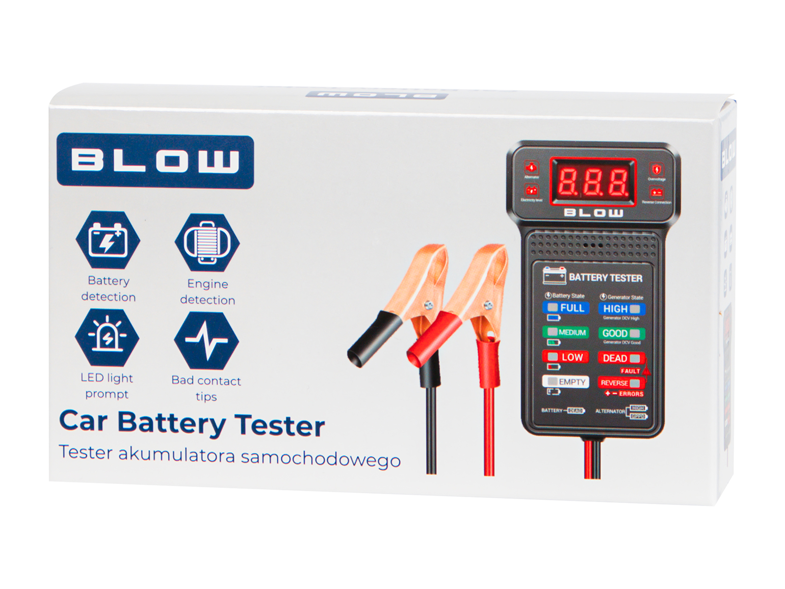 BLOW TA-01 12V tester autobatérií