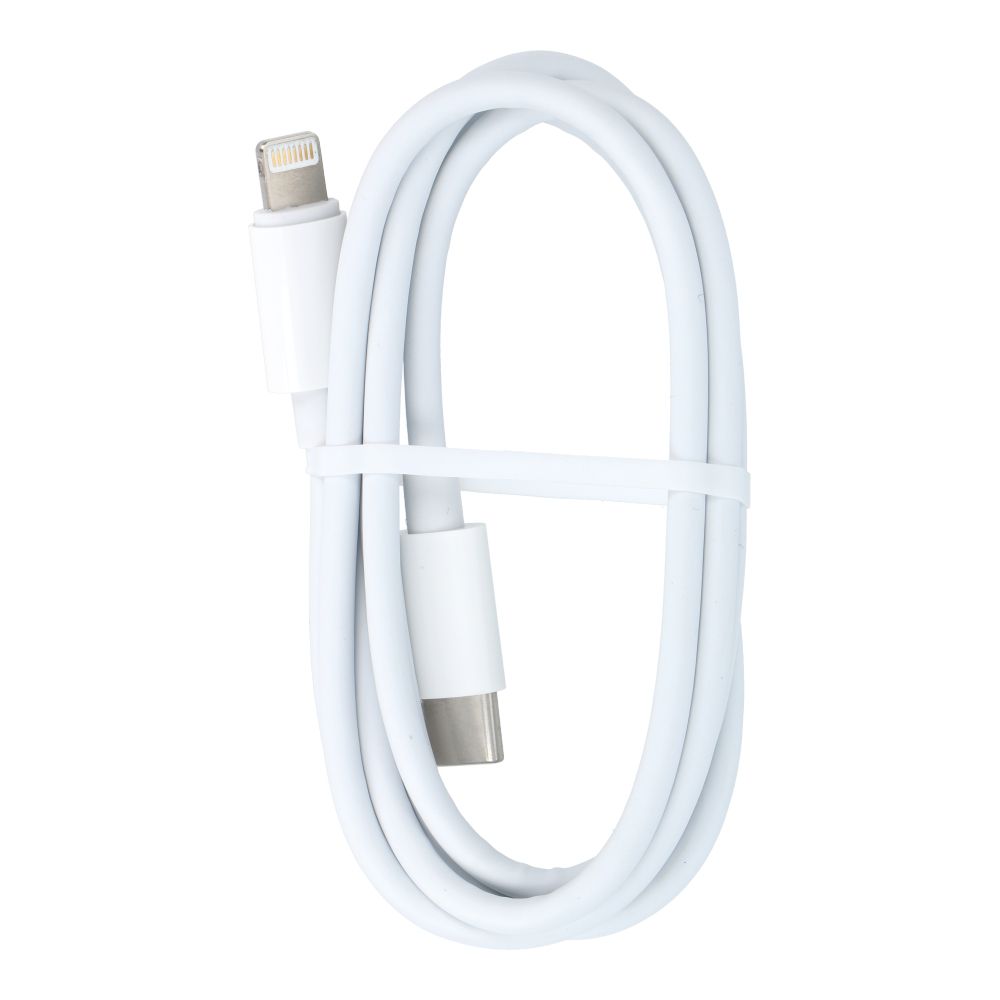 USB C kábel na Lightning PD 3A 27W 1m C291 box biely