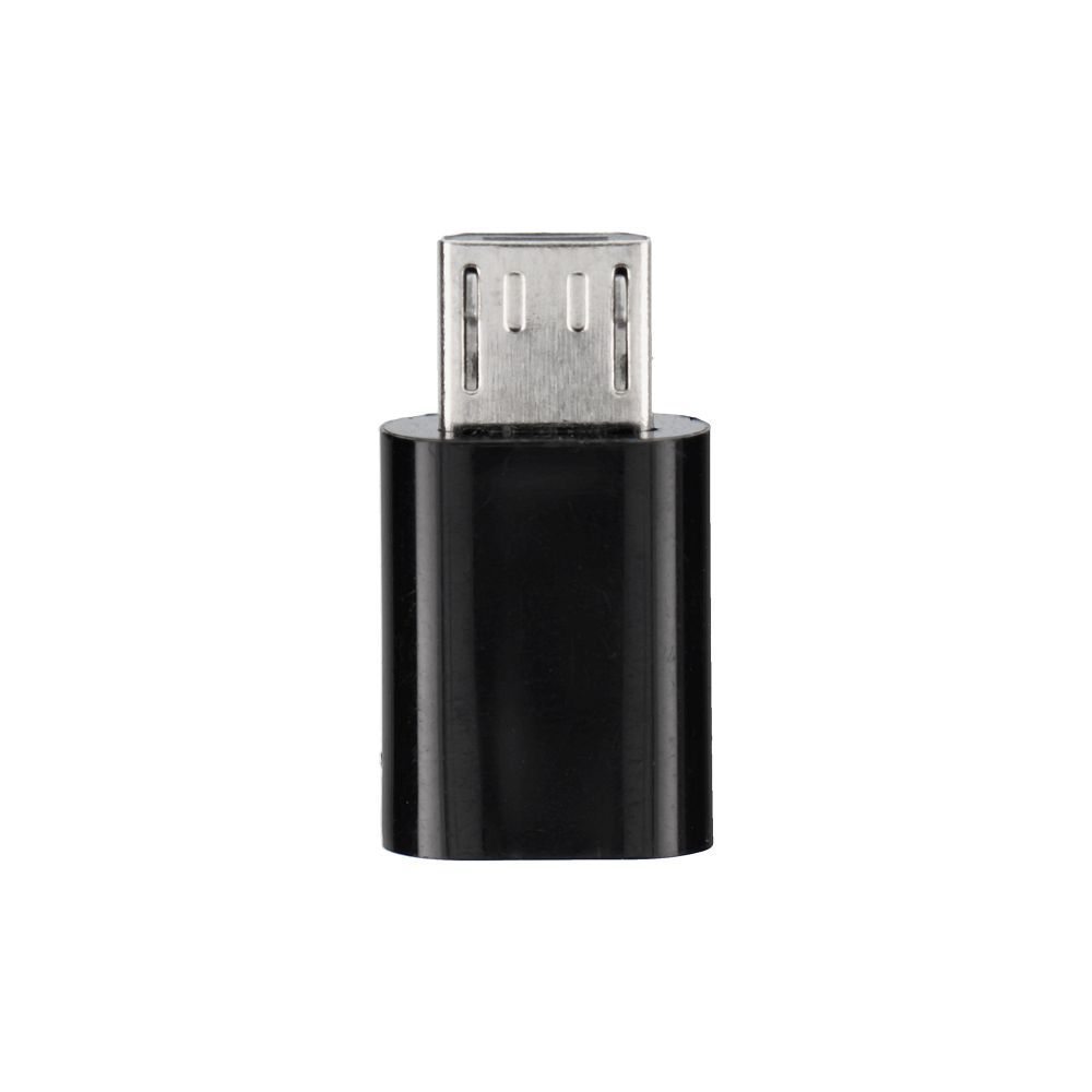 Blue Star USB adaptér USB-C/MicroUSB čierny
