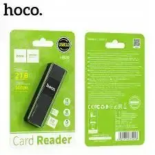 HOCO HB20 USB-A 3.0 čítačka pamäťových kariet SD a TF 2v1 universal