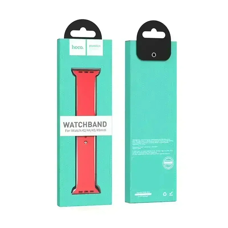 HOCO WA01 APPLE WATCH 38/40/41mm červený univerzálny remienok na smart watch