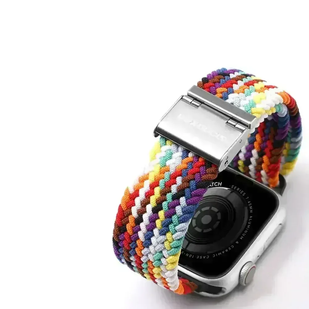 DUX DUCIS STRAP MIXTURE II APPLE WATCH 42/44/45mm rainbow univerzálny remienok na smart watch