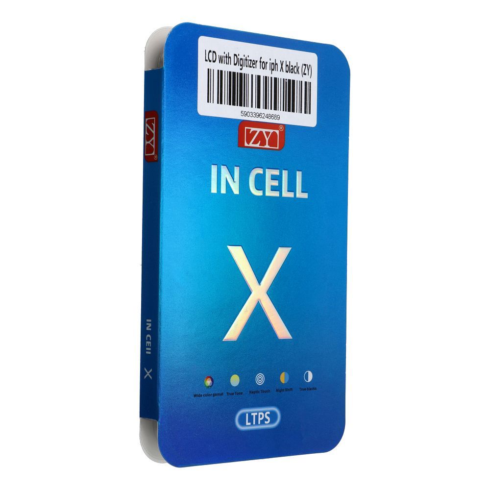 LCD displej pre iPhone X s dotykovou obrazovkou čierny (ZY-LTPS)