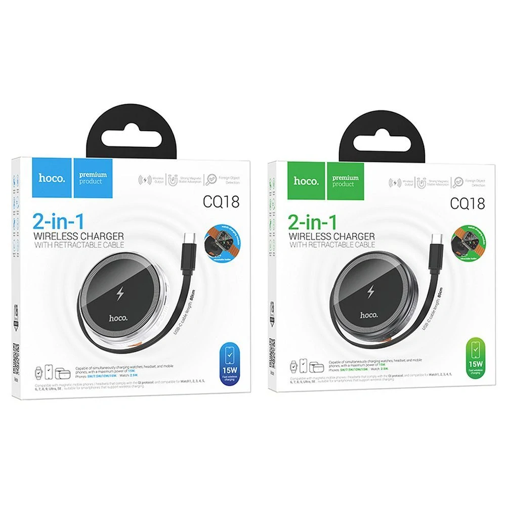 HOCO CQ18 15W grey