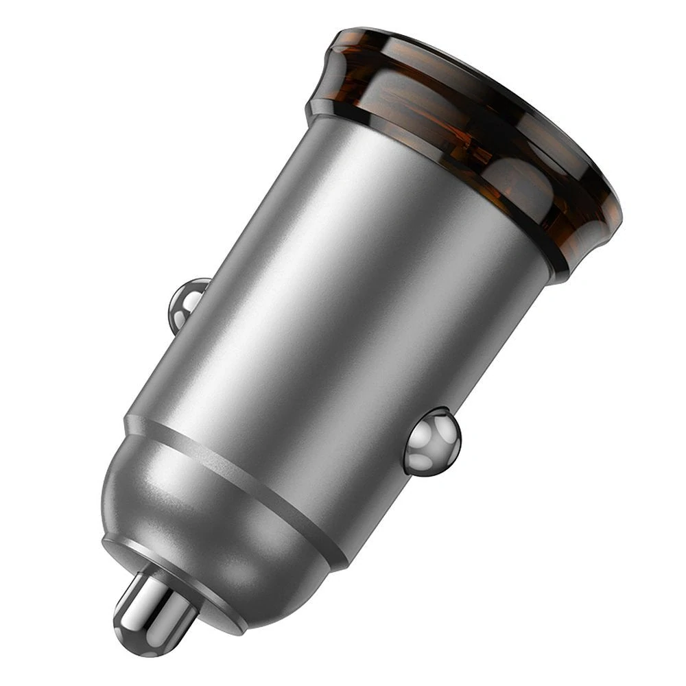 HOCO NZ16A 43W QC 3.0 + kábel typ C- typ C sivá