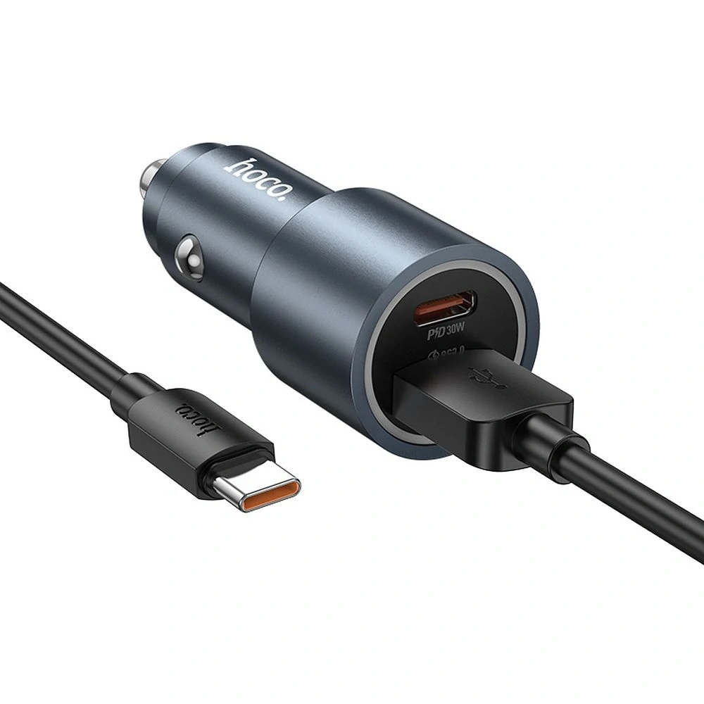 HOCO Z60 48W QC 3.0 čierna + kábel typ C