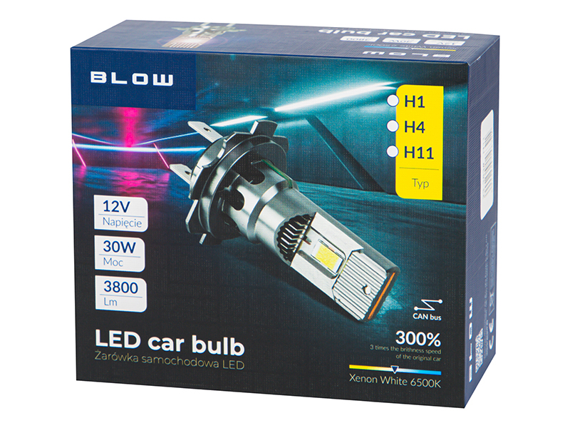 BLOW H11 LED 12V/30W 23-383 LED 3800lm žiarovka do auta