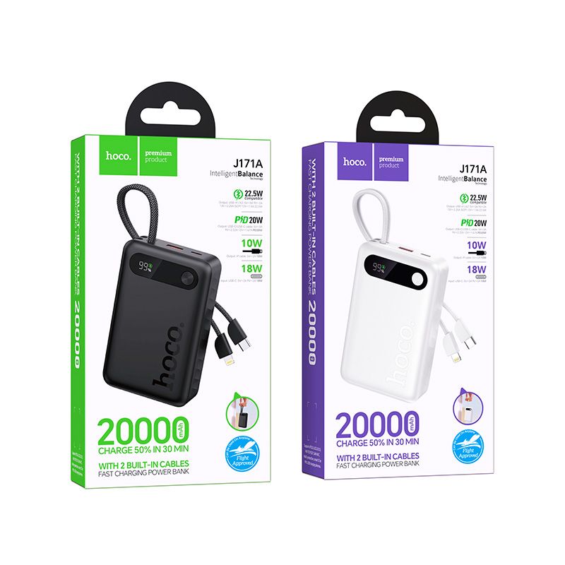 HOCO J171 10000mAh - čierna