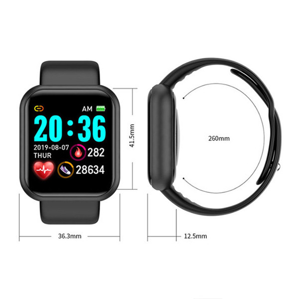 Trusty Smartwatch Lite čierne T-SWL1