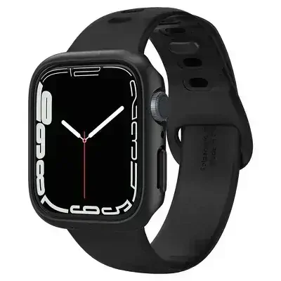 SPIGEN Thin Fit APPLE WATCH 7 (41MM) čierne Ochranné puzdro na smart watch