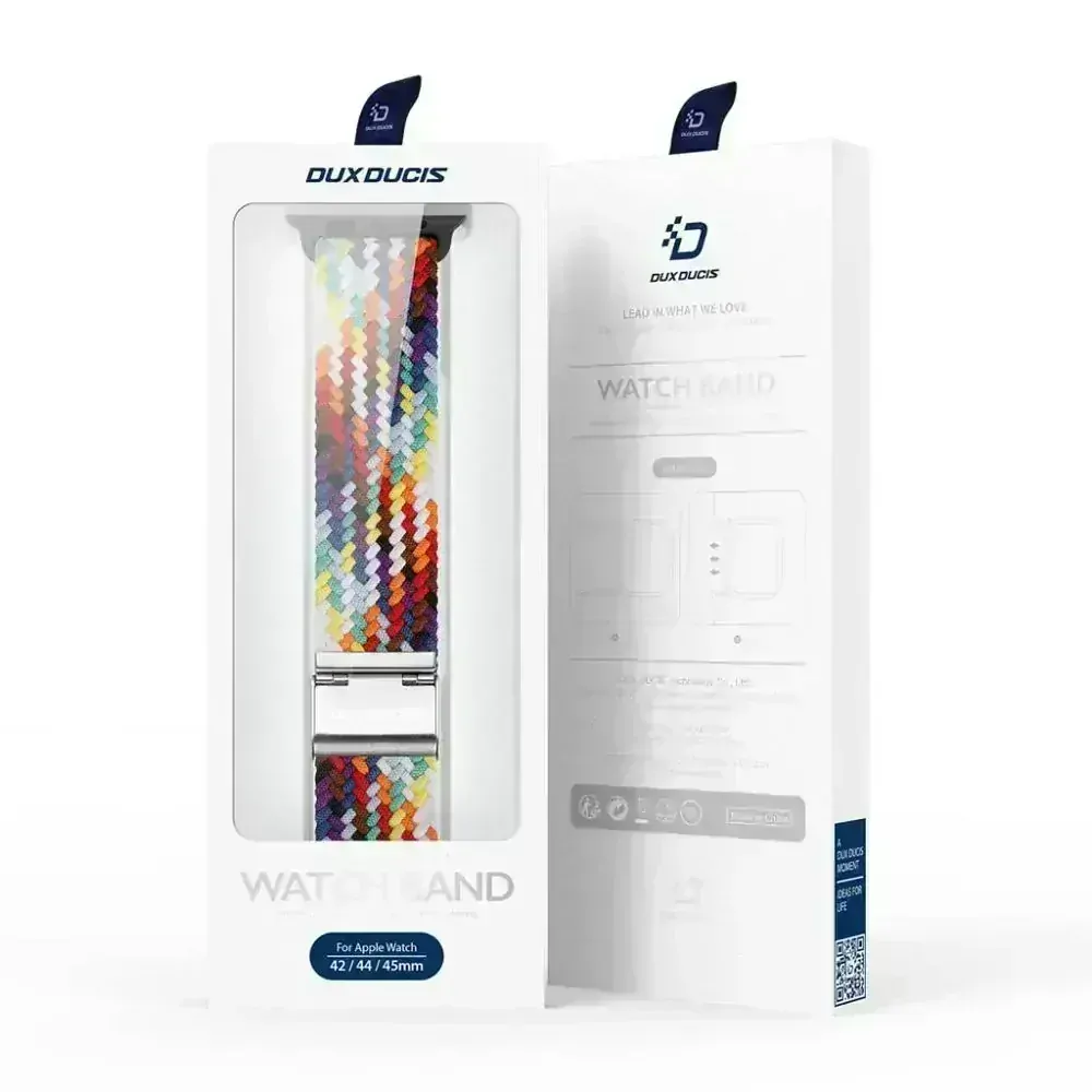DUX DUCIS STRAP MIXTURE II APPLE WATCH 42/44/45mm rainbow univerzálny remienok na smart watch