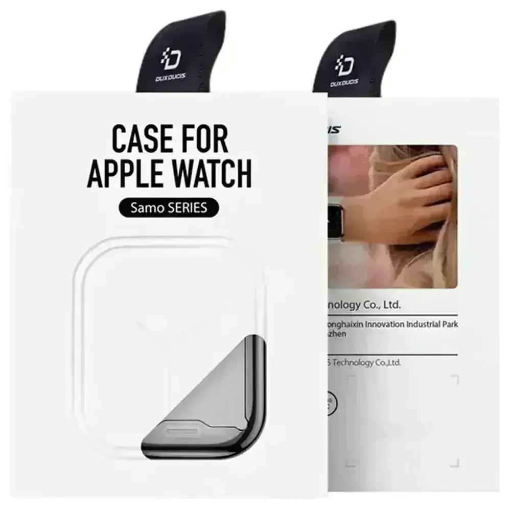 DUX DUCIS SAMO APPLE WATCH Series 7/8 41mm čierne Ochranné puzdro na smart watch