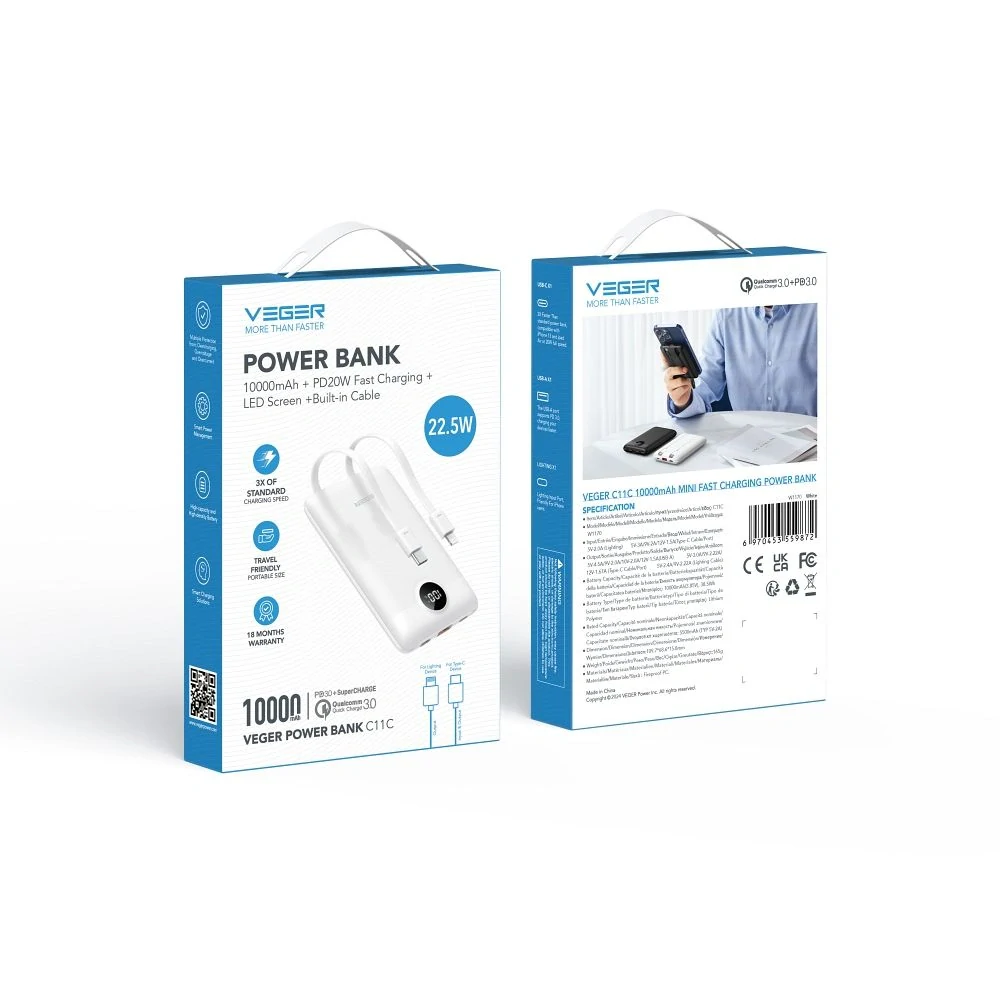 VEGER C11 10000mAh