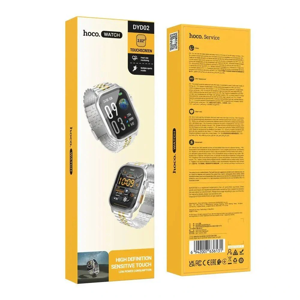 HOCO DYD02 WATCH strieborné a zlaté