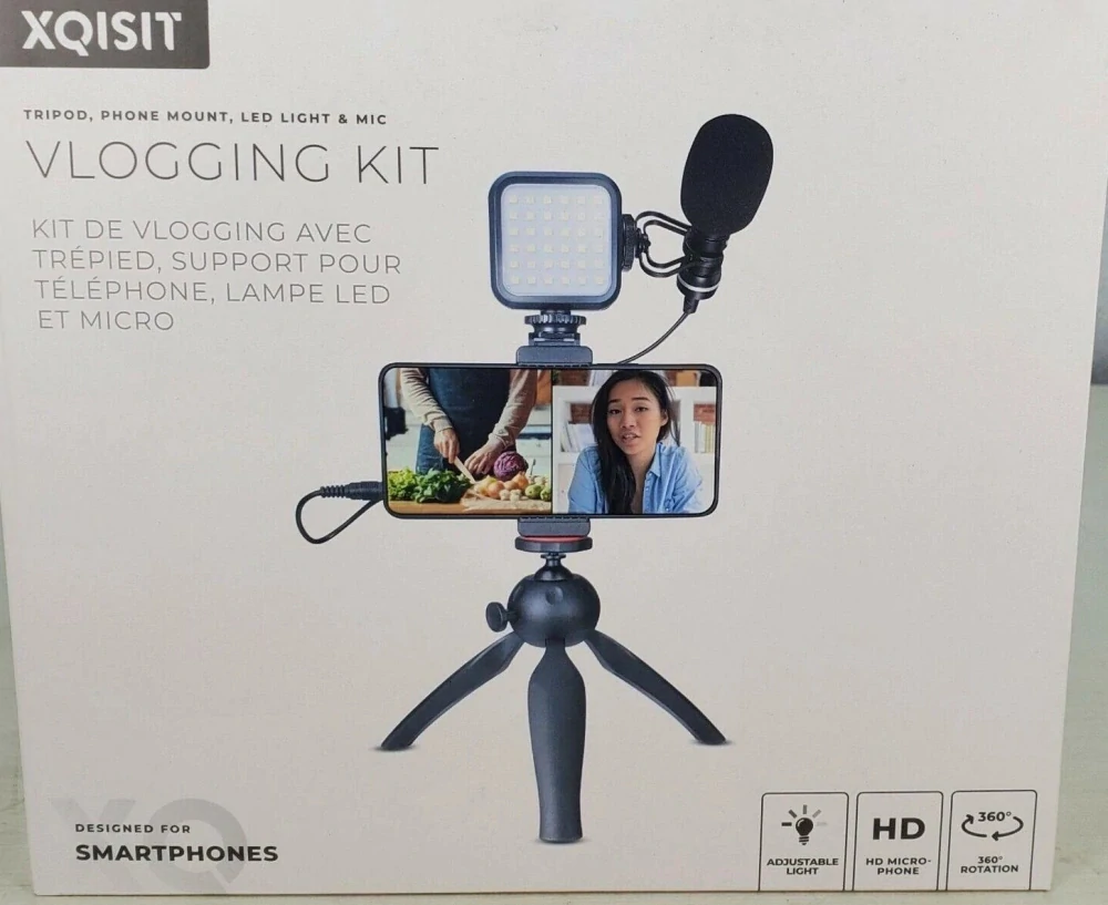 XQISIT VLOGGING KIT 44086 video sada