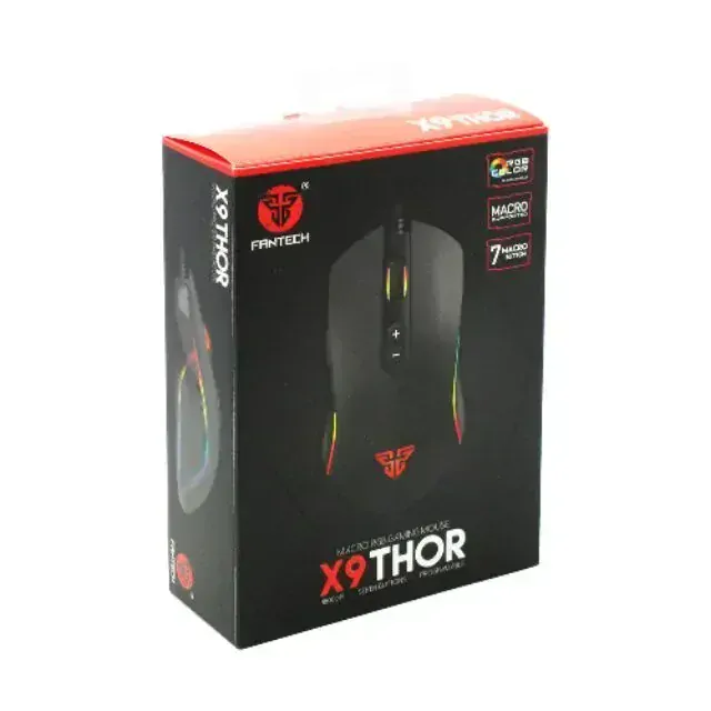 Fantech X9 THOR Macro Gaming Mouse universal RGB Chroma Lights