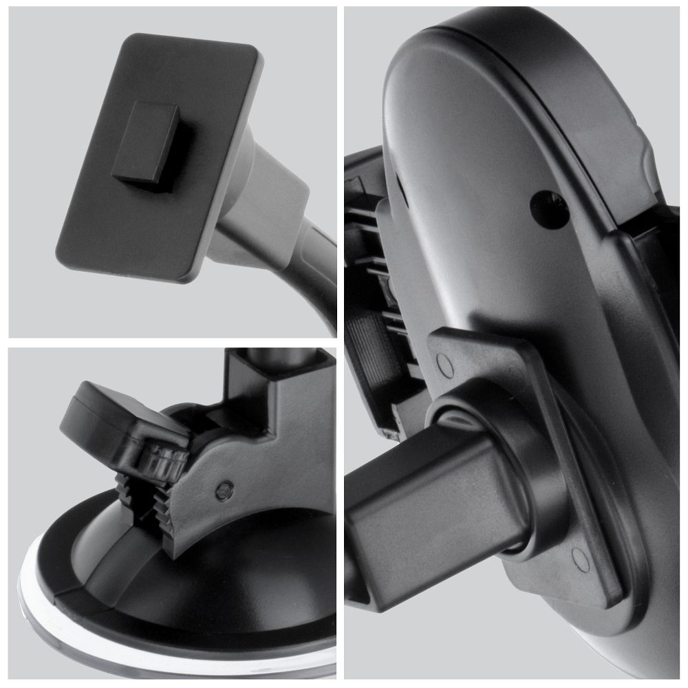 FORCELL OVAL 27 držiak na sklo dĺžka ramena 27cm čierny universal