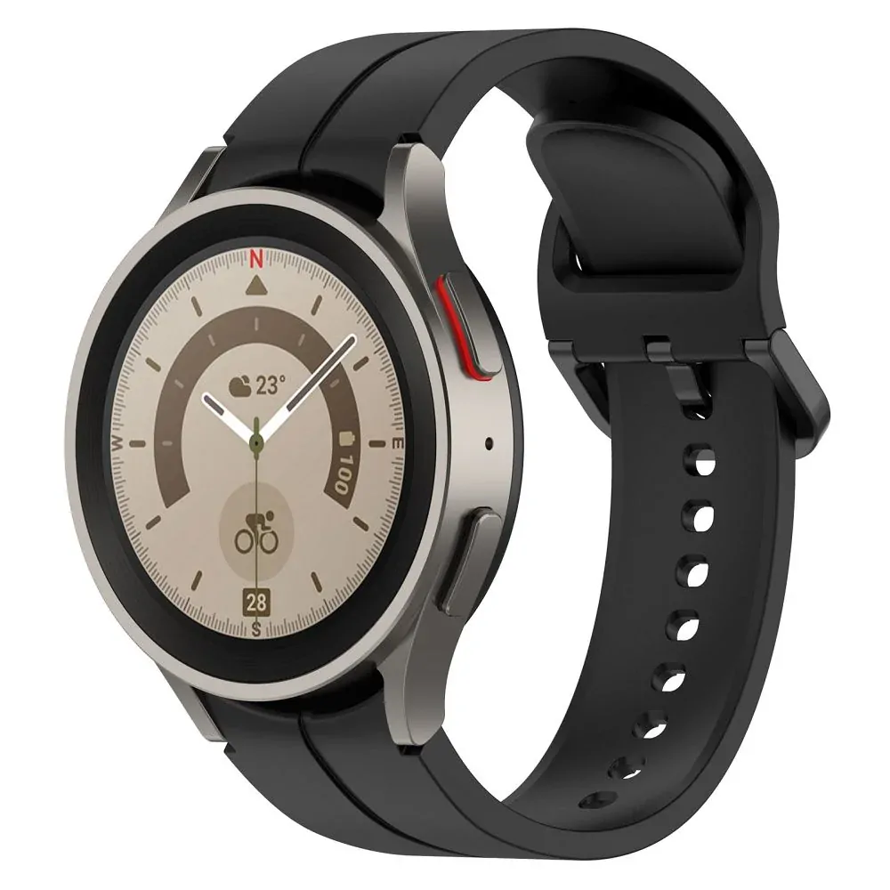 SAMSUNG WATCH 4/5 5,5-8,7" čierny univerzálny remienok na smart watch (5)