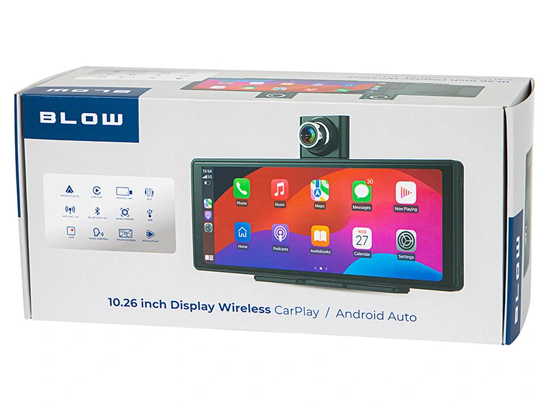 BLOW 78-430 Auto multimediálna stanica s Apple CarPlay a Android Auto s hlasovým ovládaním