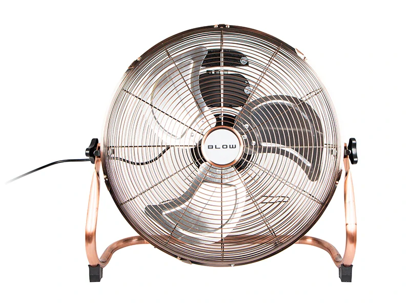 Ventilátor podlahový 45cm BLOW 44-650 200W medený