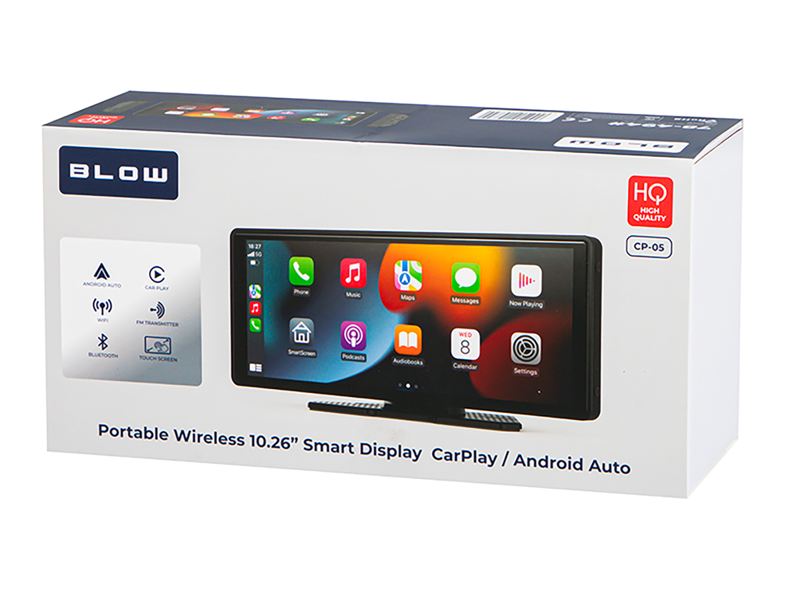 BLOW CP05 78-494 Auto multimediálna stanica s Apple CarPlay a Android Auto