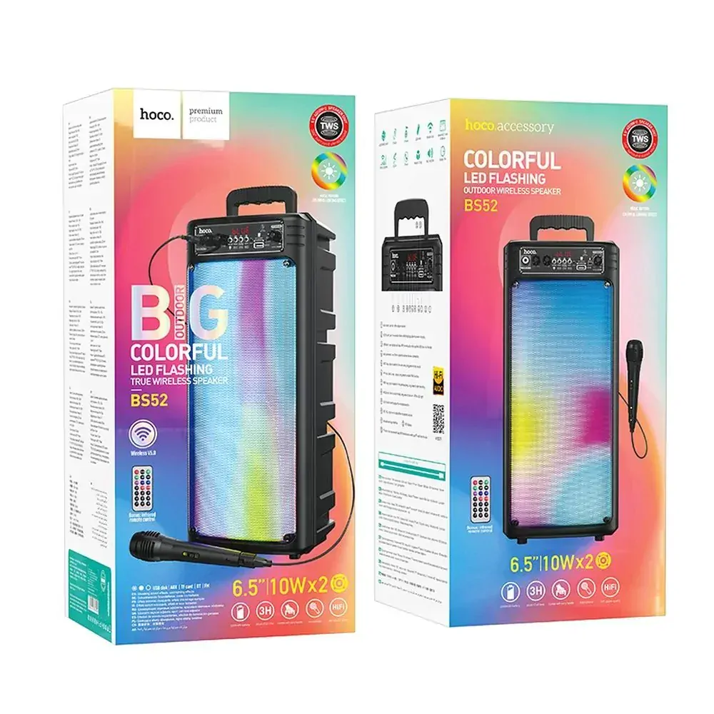 HOCO BS52 LED + mikrofón