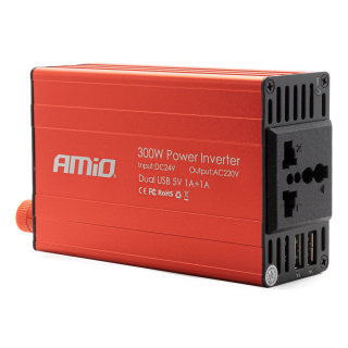 AMiO 24V/230V 300W/600W 2xUSB PI04 02471